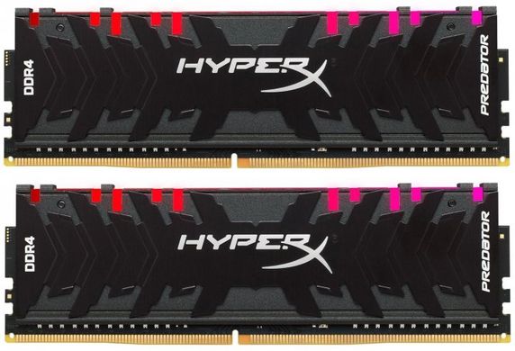 Оперативна пам'ять Kingston DDR4 4600 16GB KIT (8GBx2) XMP HyperX Predator RGB (HX446C19PB3AK2/16) фото