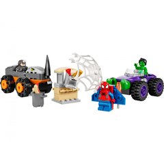 Конструктор LEGO LEGO Super Heroes Схватка Халка и Носорога на грузовиках (10782) фото