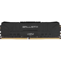 Оперативна пам'ять Crucial 8 GB DDR4 3200 MHz Ballistix Black (BL8G32C16U4B) фото