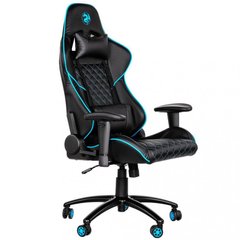 Геймерське (Ігрове) Крісло 2E GC23 Black/Blue (2E-GC23BLB) фото