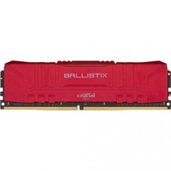 Оперативна пам'ять Crucial 8 GB DDR4 3600 MHz Ballistix Red (BL8G36C16U4R) фото