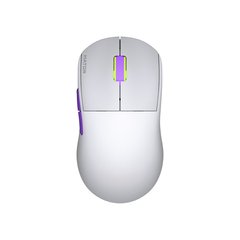 Мышь компьютерная HATOR Quasar 2 Ultra 4K Wireless White/Lilac (HTM571WL) фото