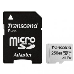 Карта памяти Transcend 256 GB microSDXC UHS-I U3 300S TS256GUSD300S-A фото