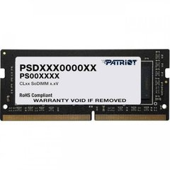 Оперативна пам'ять Patriot DDR4 4Gb 2666MHz Sodimm (PSD44G266682S) фото