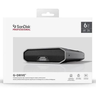Жесткий диск SanDisk Professional G-Drive 6TB (SDPHF1A006TMBAAD) фото