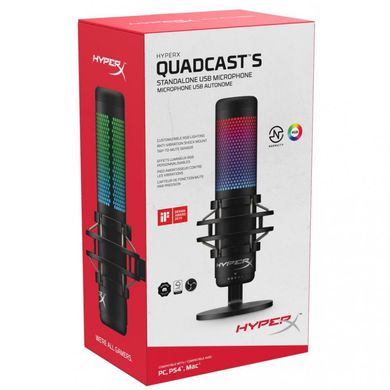 Мікрофон HyperX QuadCast S (HMIQ1S-XX-RG/G) фото