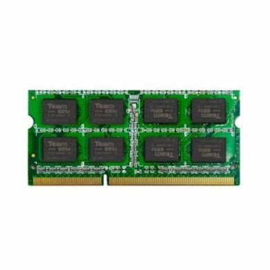 Оперативна пам'ять Team SoDIMM DDR3 4GB 1333 MHz (TED34GM1333C9-S01/ TED34G1333C9-S01 /SBK) фото