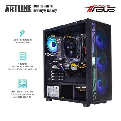 Настільний ПК ARTLINE Gaming X83 (X83v07Win) фото