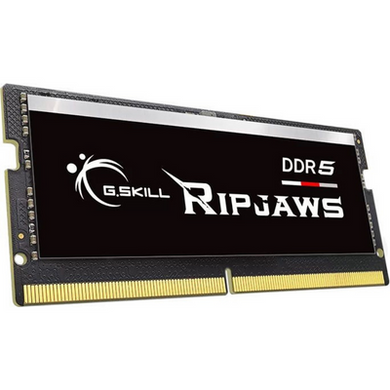 Оперативна пам'ять G.SKILL Ripjaws Series 16GB 262-Pin DDR5 SO-DIMM F5-4800S3434A16GX1-RS фото