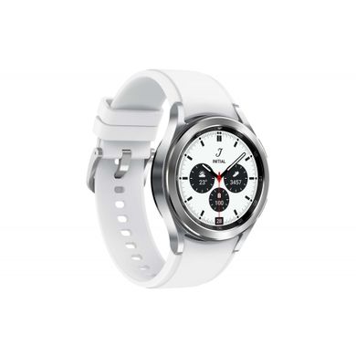 Смарт-годинник Samsung Galaxy Watch4 Classic 42mm Silver (SM-R880NZSA) фото