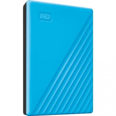 Жорсткий диск WD My Passport 4 TB Blue (WDBPKJ0040BBL-WESN) фото