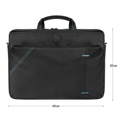 Сумка та рюкзак для ноутбуків Continent 15.6" CC-125 Grey-Blue (CC-125GB) фото