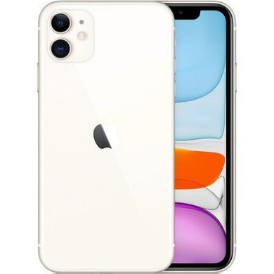 Смартфон Apple iPhone 11 64GB Dual Sim White (MWN12) фото