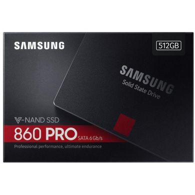 SSD накопичувач Samsung 860 PRO 512 GB (MZ-76P512B) фото