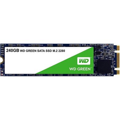 SSD накопитель WD SSD Green 240 GB M.2 (WDS240G2G0B) фото
