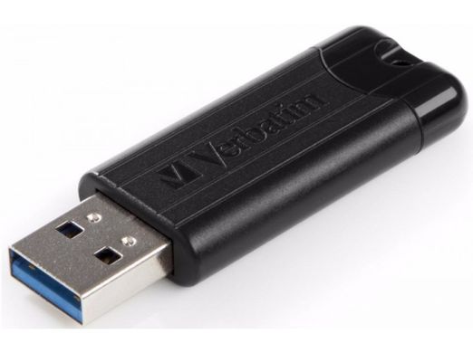 Flash пам'ять Verbatim 32 GB Flash Drive USB3.0 STORE"N"GO PINSTRIPE BLACK (49317) фото
