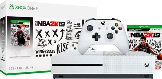 Ігрова приставка Xbox One S 1TB 4K | HDR + NBA 2K19 Bundle фото