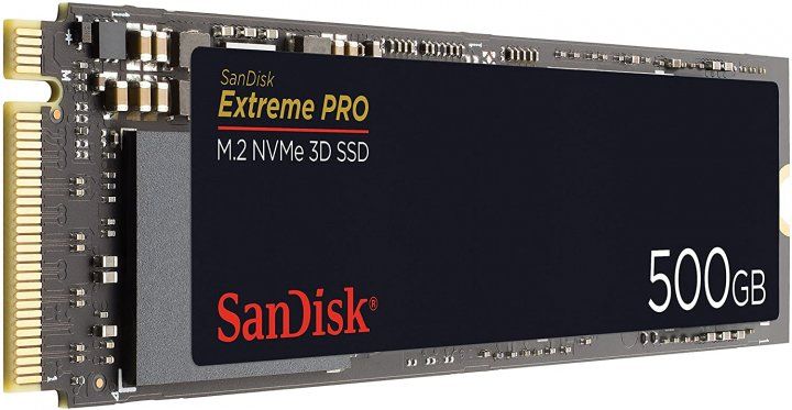 SSD накопитель SanDisk Extreme PRO M.2 SDSSDXPM2-500G-G25 фото
