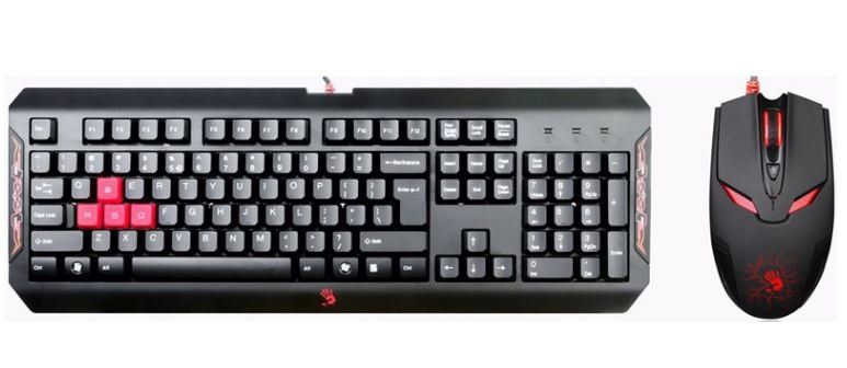 Комплект (клавіатура+миша) A4Tech Q1100 фото