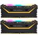 Corsair 16 GB (2x8GB) DDR4 3000 MHz Vengeance RGB Pro Black (CMW16GX4M2C3000C15) подробные фото товара