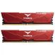TEAM 32 GB (2x16GB) DDR5 6000 MHz T-Force Vulcan Red (FLRD532G6000HC38ADC01) подробные фото товара