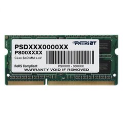 Оперативная память PATRIOT 8 GB SO-DIMM DDR3L 1600 MHz (PSD38G1600L2S) фото