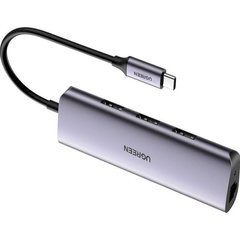 Кабелі та перехідники UGREEN Premium 5-in-1 USB-C Hub (60718) фото