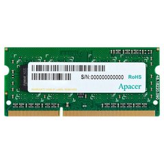 Оперативна пам'ять Apacer 8 GB SO-DIMM DDR3L 1600 MHz (DV.08G2K.KAM) фото