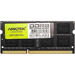 Оперативна пам'ять ARKTEK 8 GB SO-DIMM DDR3 1600 MHz (AKD3S8N1600) фото