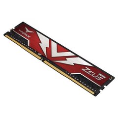 Оперативная память TEAM 16 GB (2x8GB) DDR4 3200 MHz T-Force Zeus Red фото
