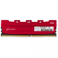 Оперативна пам'ять Exceleram 16 GB DDR4 2666 MHz Red Kudos (EKRED4162619C) фото
