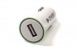 Зарядний пристрій PowerPlant USB 12-24V 2.1A (SC230129) фото