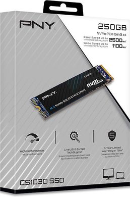 SSD накопичувач PNY CS1030 250GB (M280CS1030-250-RB) фото