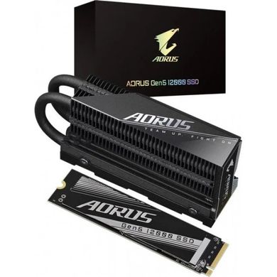 SSD накопитель Gigabyte AORUS Gen5 12000 1TB (AG512K1TB) фото