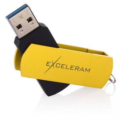 Flash память Exceleram 32 GB P2 Series Yellow/Black USB 3.1 Gen 1 (EXP2U3Y2B32) фото
