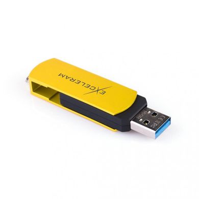 Flash память Exceleram 32 GB P2 Series Yellow/Black USB 3.1 Gen 1 (EXP2U3Y2B32) фото