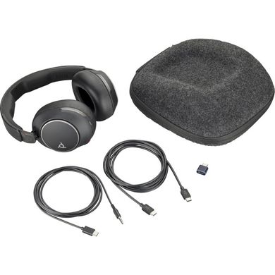 Навушники POLY Voyager Surround 80-M USB-C HS Black (8G7U0AA) фото