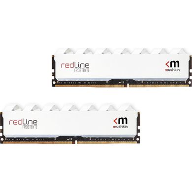 Оперативная память Mushkin 16 GB (2x8GB) DDR4 3600 MHz Redline White (MRD4U360JNNM8GX2) фото