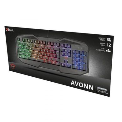 Клавіатура Trust GXT 830-RW Avonn Gaming Keyboard (22511) фото