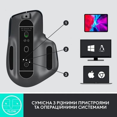 Мышь компьютерная Logitech MX Master 3S for Business Graphite (910-006582) фото
