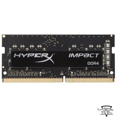 Оперативна пам'ять Kingston 8 GB DDR4 SO-DIMM 2666 MHz HyperX Impact (HX426S15IB2/8) фото