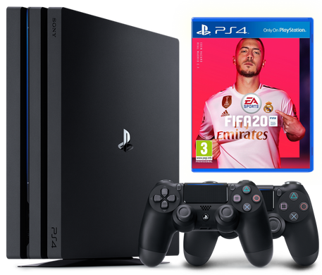 Игровая приставка Sony PlayStation 4 Pro 1Tb + FIFA20 фото