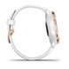 Garmin Venu 2S Rose Gold Bezel with White Case and Silicone Band (010-02429-13)