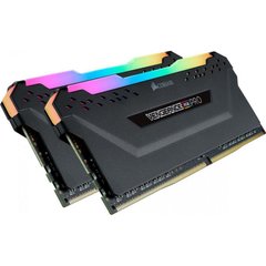 Оперативная память Corsair 32 GB (2x16GB) DDR4 3600 MHz Vengeance RGB Pro Black (CMW32GX4M2Z3600C18) фото