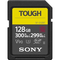 Карта пам'яті Sony 128 GB SDXC UHS-II U3 V90 TOUGH SFG1TG фото