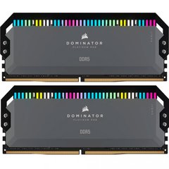 Оперативная память Corsair 64 GB (2x32GB) DDR5 6000 MHz DOMINATOR PLATINUM RGB (CMT64GX5M2B6000Z30) фото