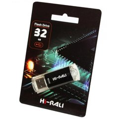 Flash память Hi-Rali 32 GB USB Flash Drive Rocket series Black (HI-32GBVCBK) фото