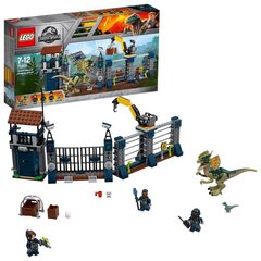 LEGO Jurassic World Нападение дилофозавра на сторожевой пост (75931)