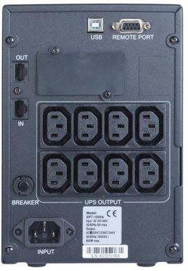 ДБЖ Powercom SPT-1000-II LCD фото
