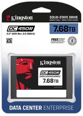 SSD накопитель Kingston DC450R 7.68 ?B (SEDC450R/7680G) фото